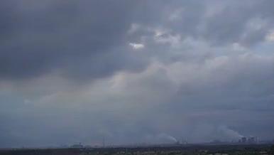 高清城市云层变化延时摄影视频的预览图